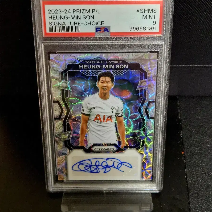 2023-24 초이스 피리즘 손흥민 오토 PSA9