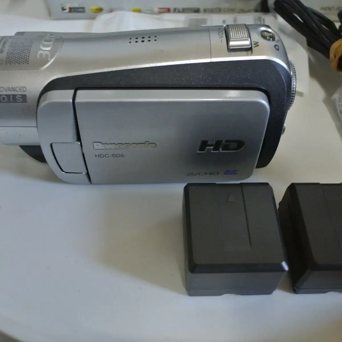 Panasonic HDC SD5 빈티지캠코더