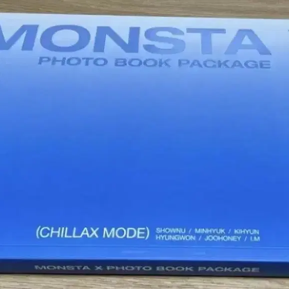 몬스타엑스 CHILLAX MODE 포토북 세트 판매