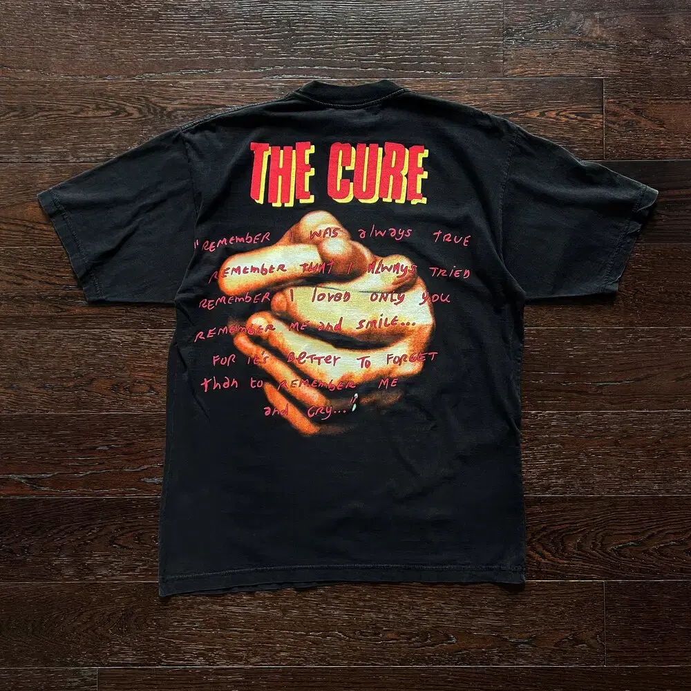 90s The Cure 더 큐어 빈티지 티셔츠