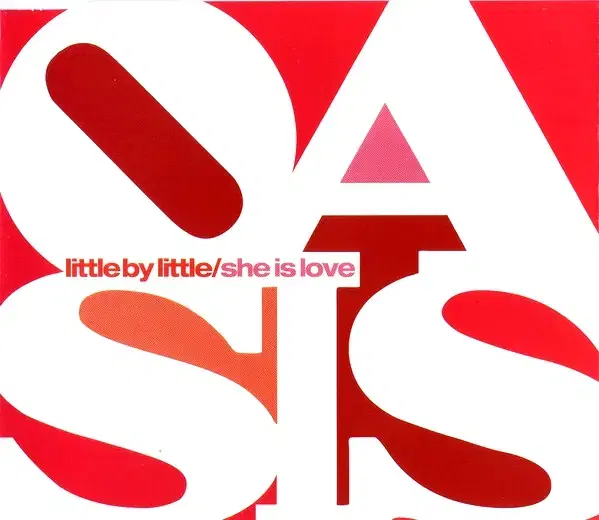 Oasis - Little By Little (싱글CD)영국반 초판 NM