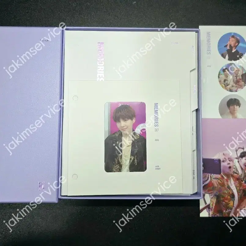 방탄 2018 메모리즈 블루레이 풀셋 슈가포카 bts 2018 suga