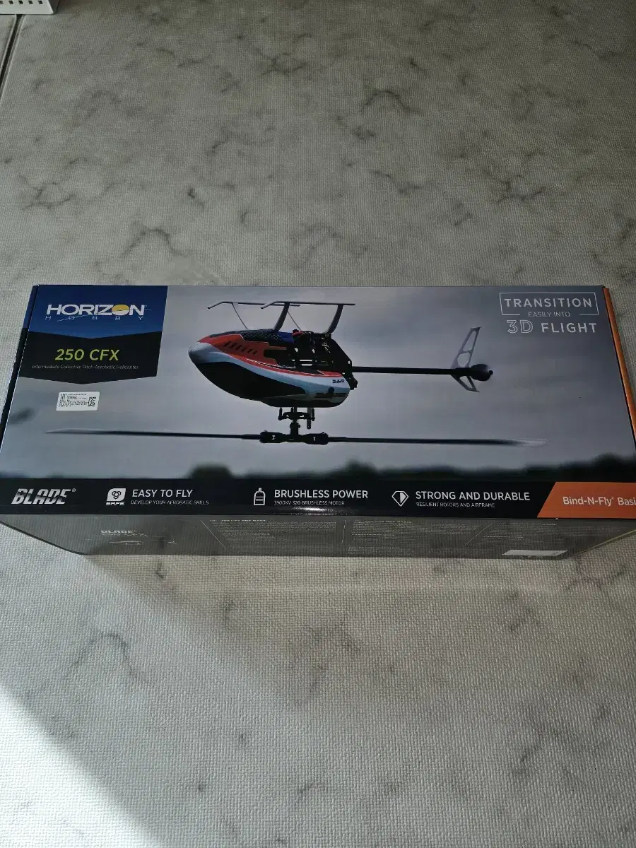 Braided 250 CFX helicopter