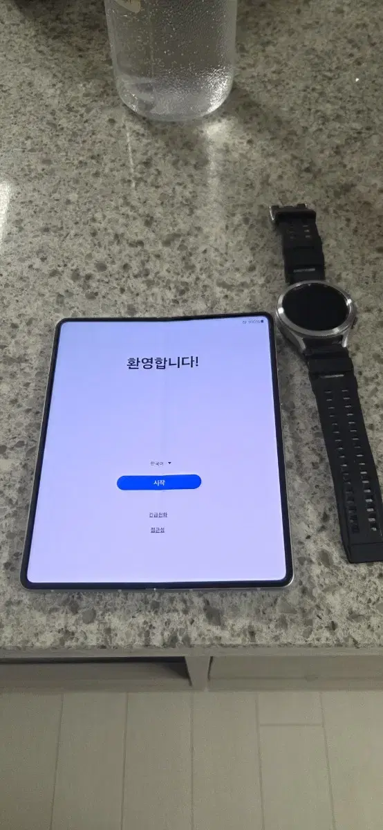 갤럭시폴드3 (512기가 실버)+갤워치클래식 46mm판매합니다