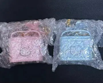 산리오 헬로키티시크릿 미니스트랩 퀼트 메이크업 가방