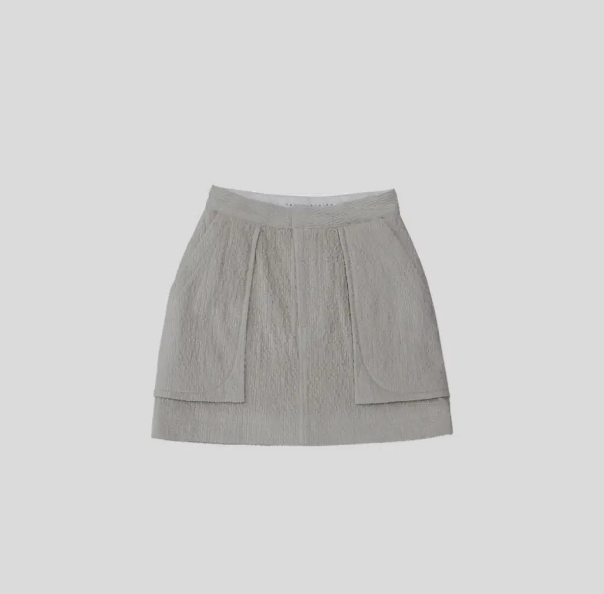 트리밍버드 코듀로이 미니스커트 Corduroy Mini Skirt Bei