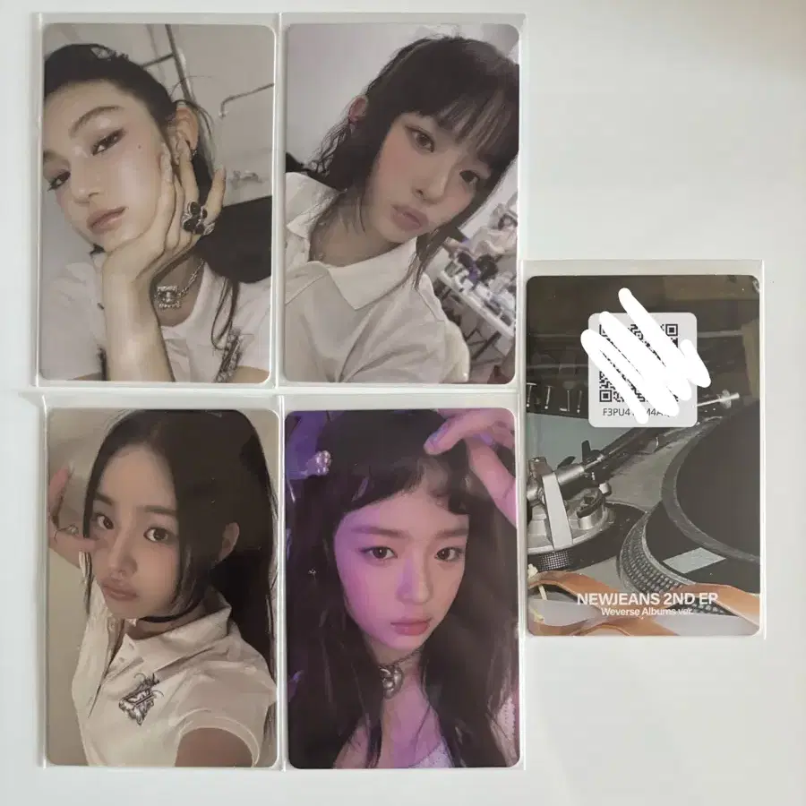 뉴진스 2nd EP 포카 Weverse Albums ver.