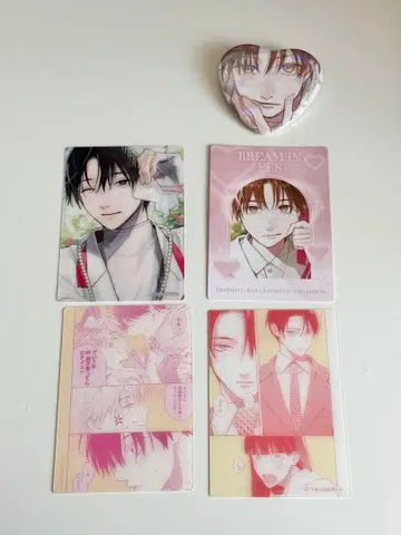 ,.LAFARY 아크릴 카드 혜택 캔뱃지  (도미요)