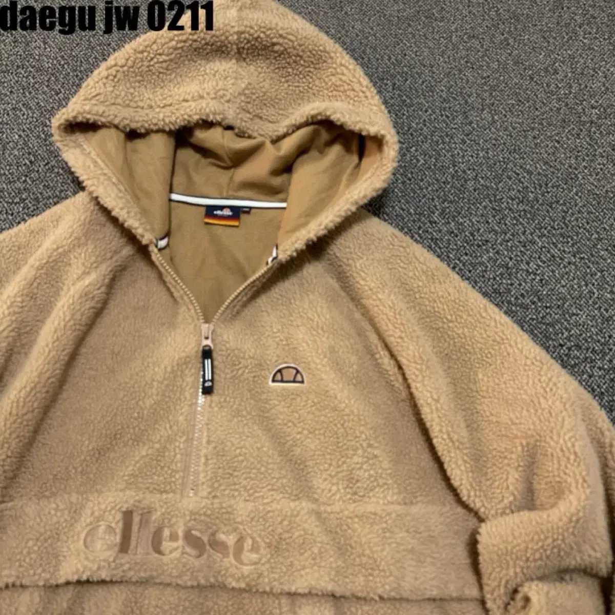 Ellesse 플리스 아노락 110