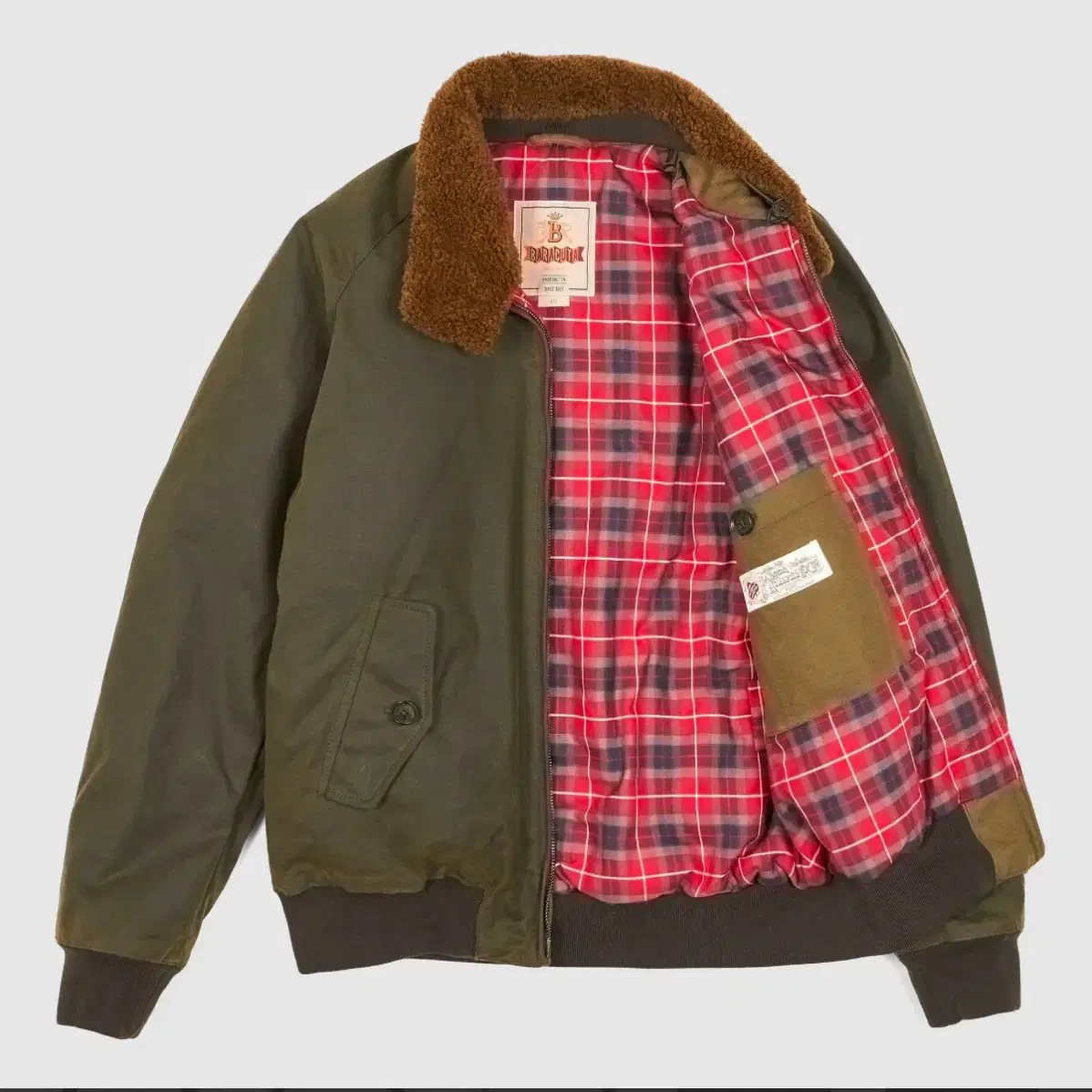 Baracuta G9 Winter 자켓, 바라쿠타 왁스 자켓