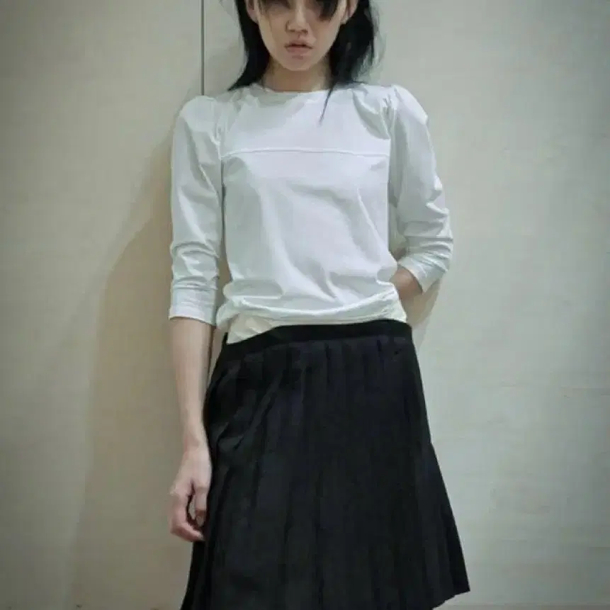 Eont's 에옹쓰 garden twofold pleats skirt