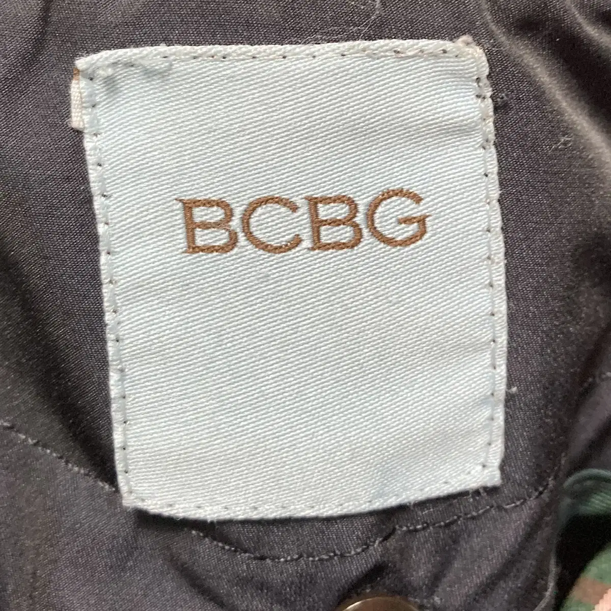 BCBG 여성트렌치코트 네이비 85-90 영구제