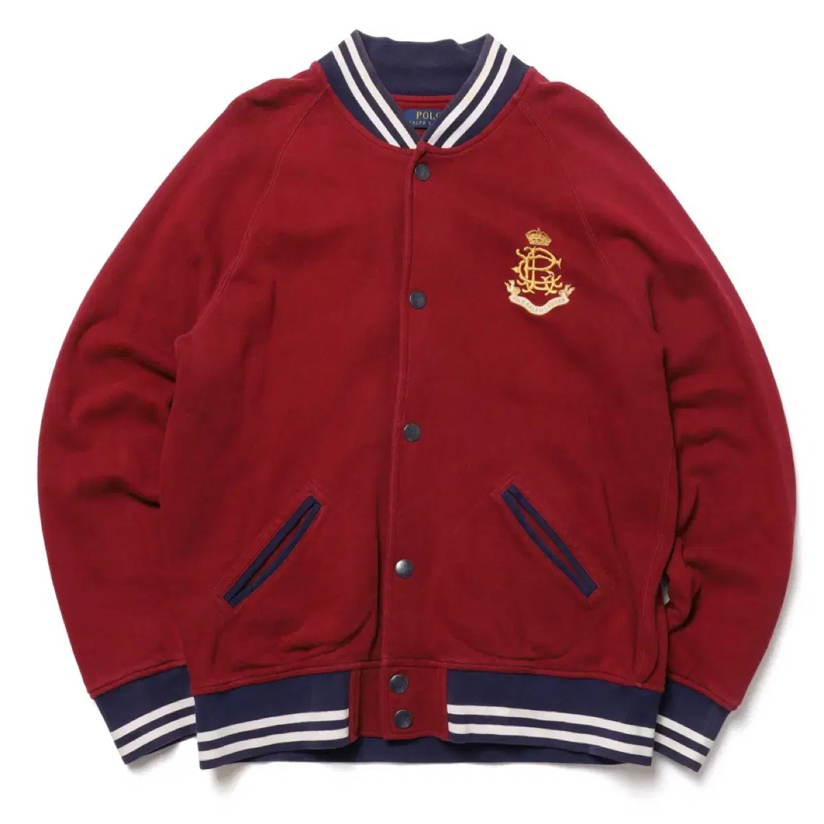 폴로 랄프로렌 Logo Embroidered Varsity Jacket