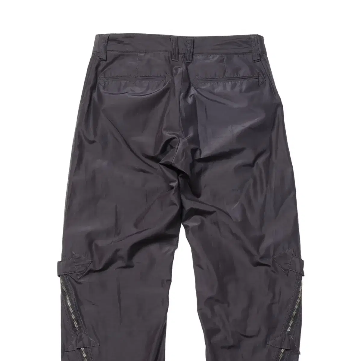 이세이미야케 Zip Detailed Nylon Pants