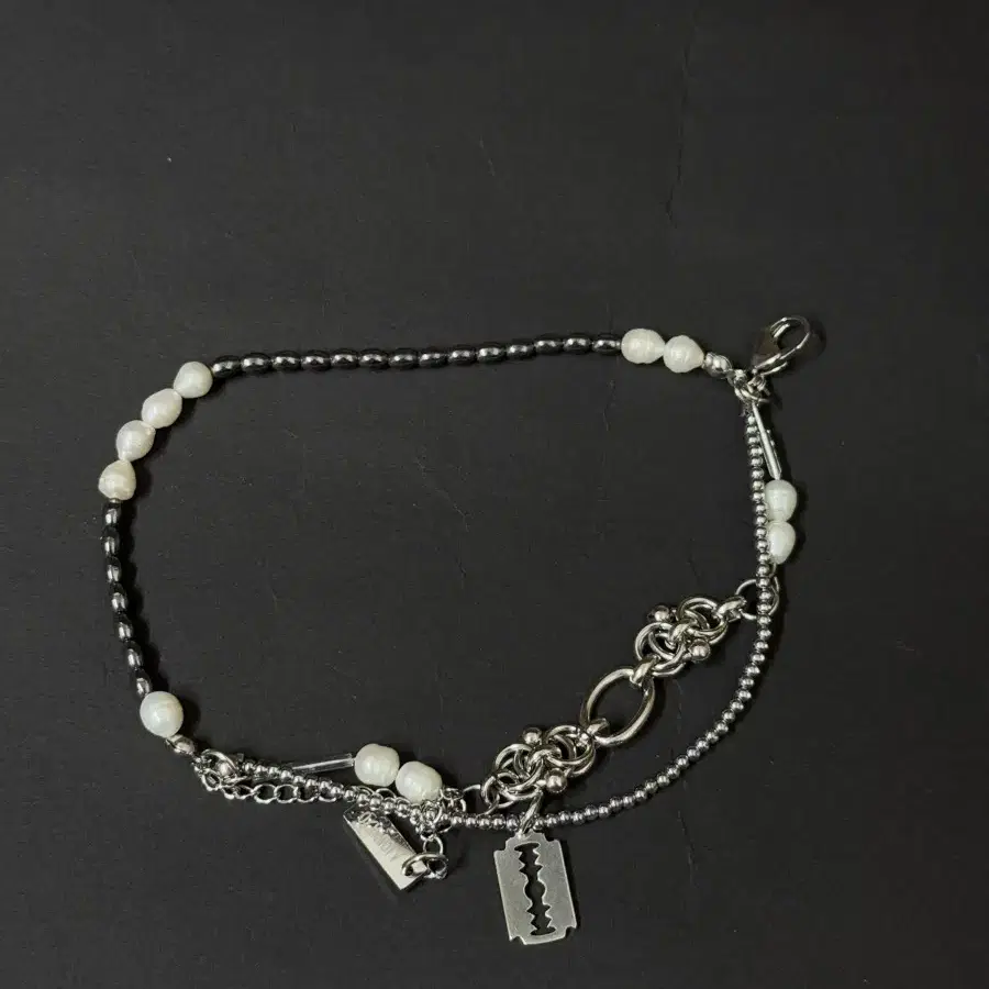 아조바이아조 팔찌 [PBA] White Pearl Bracelet [S