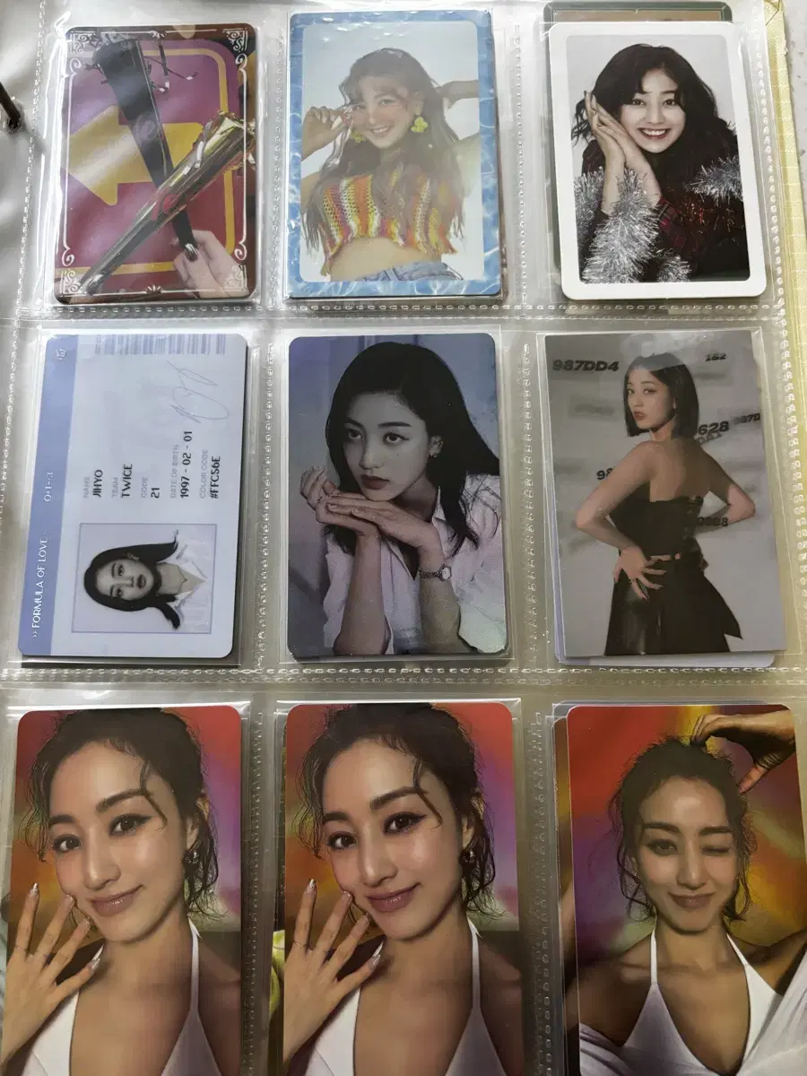 트와이스 지효 포카 양도 twice jihyo photocard