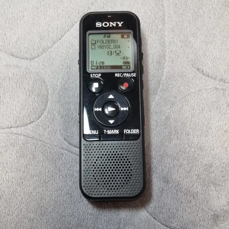 소니 스테레오 보이스 레코더