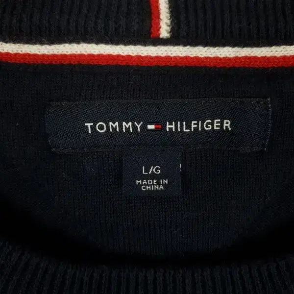 타미힐피거 TOMMY HILFIGER 니트 네이비 2400038