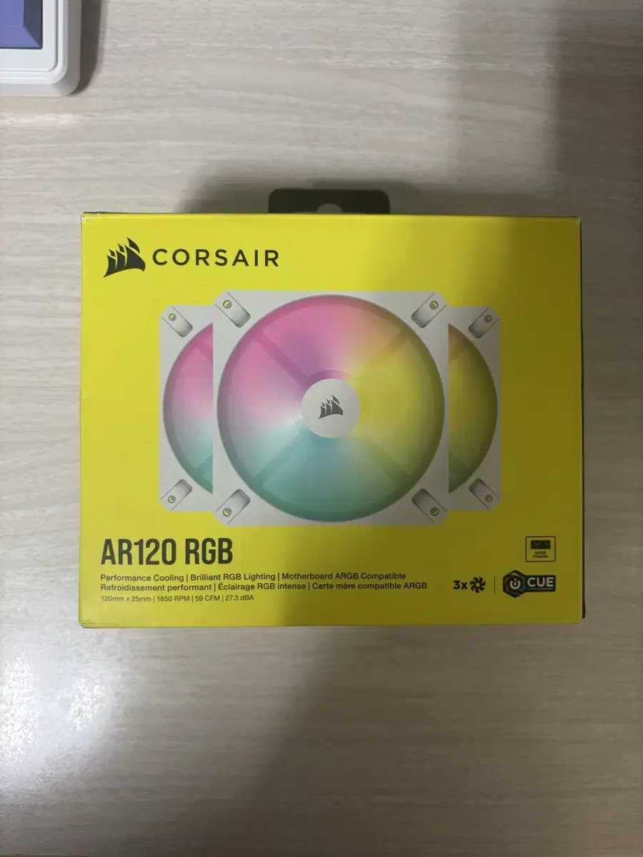 커세어 AR120 RGB 3팩