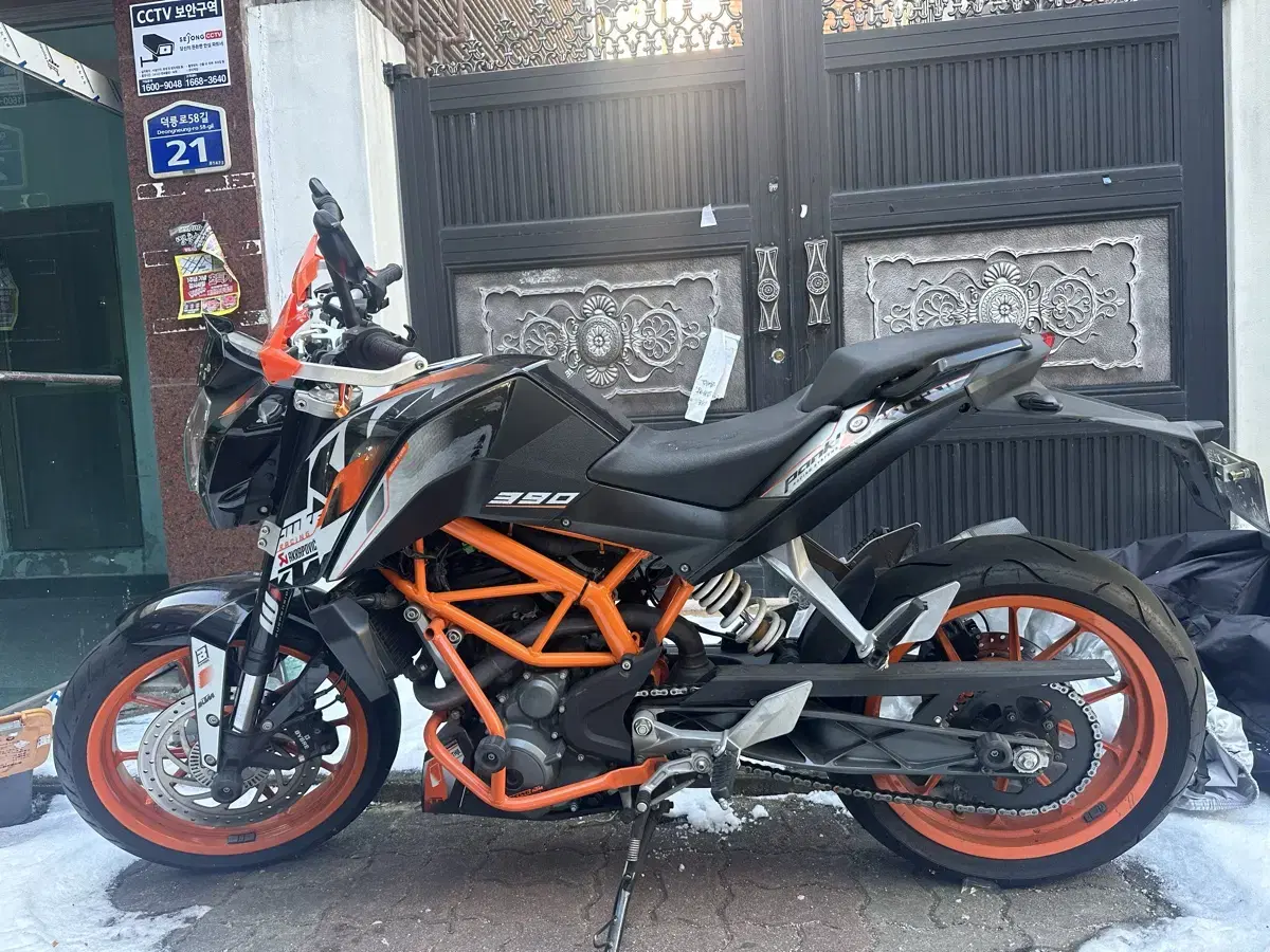 KTM 듀크 390 14년식 판매합니다