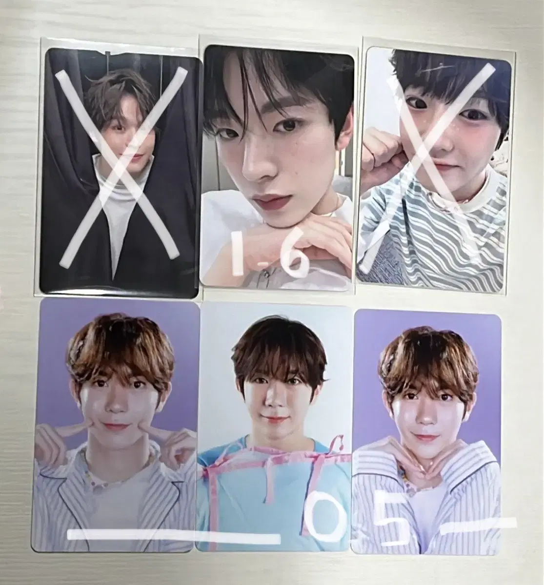 NCT WISH nct wish seasons greetings tc photocard wts riku U-Sia Sakura Ryoh