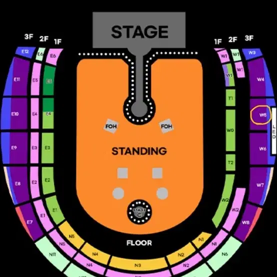 (4연석) 콜드플레이 4/24(목) 지정석A 3층 W5구역 양도