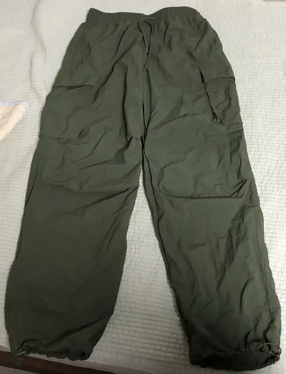 CodeGrapher Nylon Cargo Pants (Khaki M)