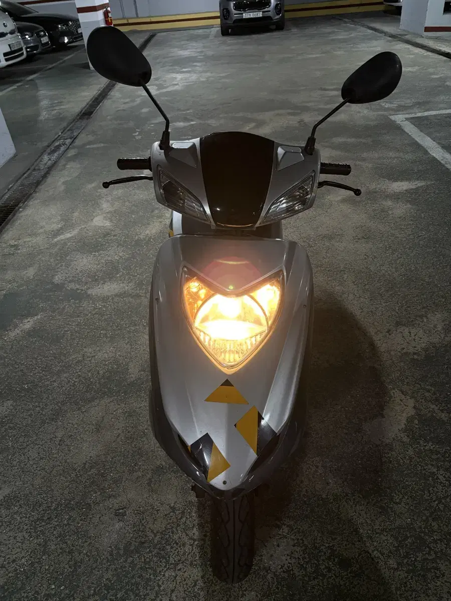 부산대림 카이트 125cc 스쿠터 오토바이