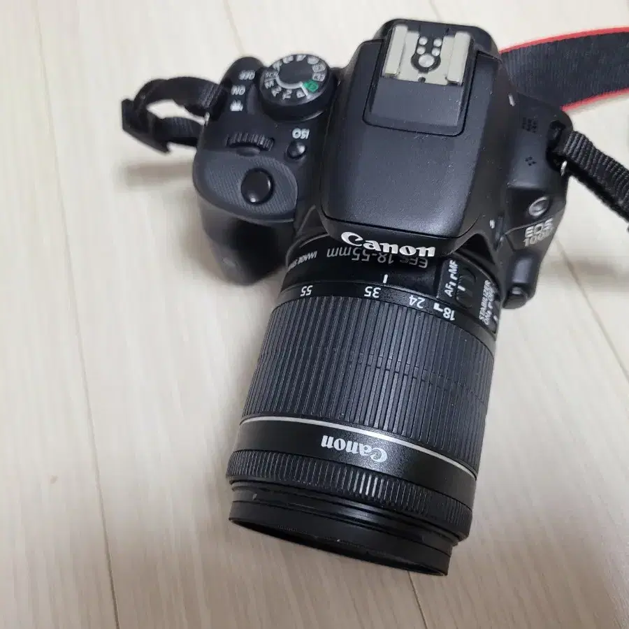 캐논 DSLR 카메라 EOS 100D 와 18-55 STM 렌즈 세트