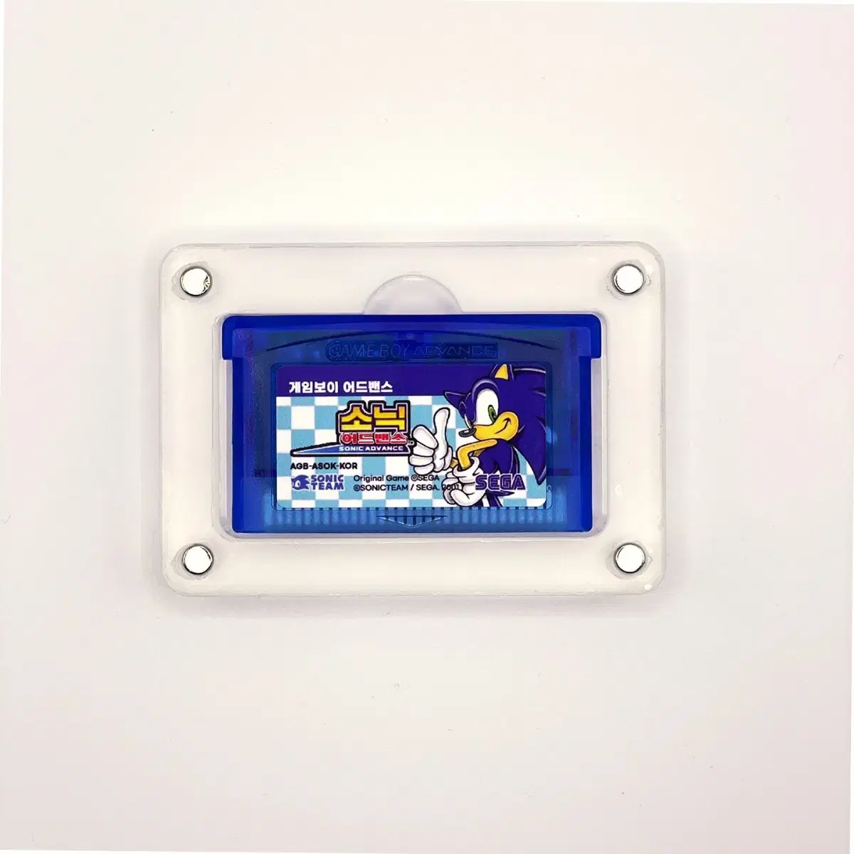 게임보이어드밴스 GBA 소닉어드밴스 시리즈 한글