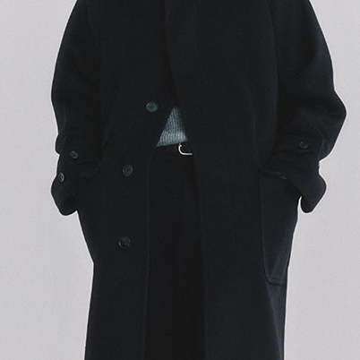 아트 이프 액츠  Balmacaan Coat_ Black L