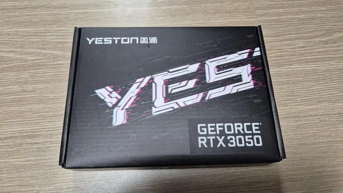 YESTON 지포스 RTX 3050 6GB 판매합니다!