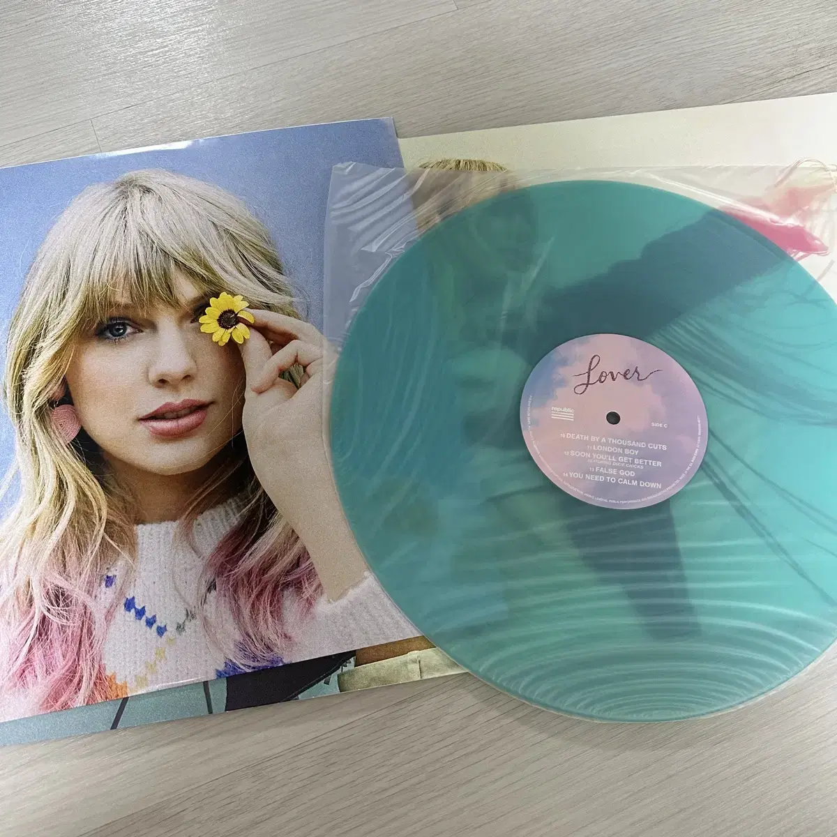 테일러스위프트 lover (Pink & Blue Vinyl, 2LP)판매