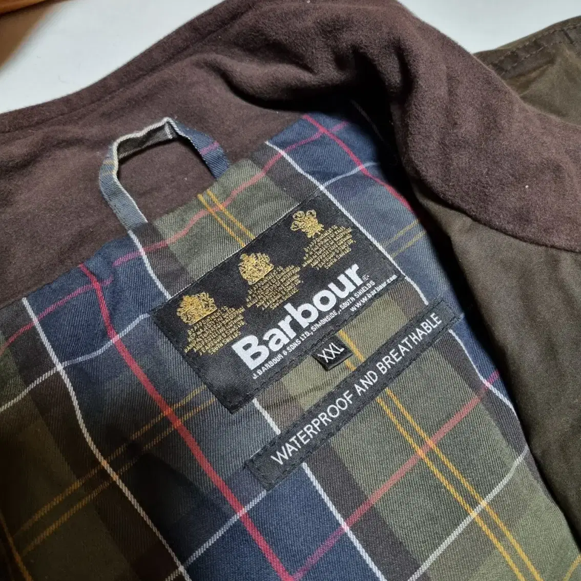 Barbour 바버 왁스자켓 빅사이즈 2XL~3XL