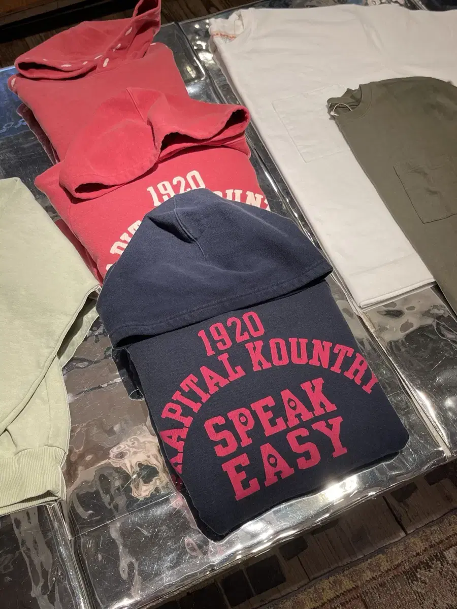 Kapital 캐피탈 후드 스웻 speak easy