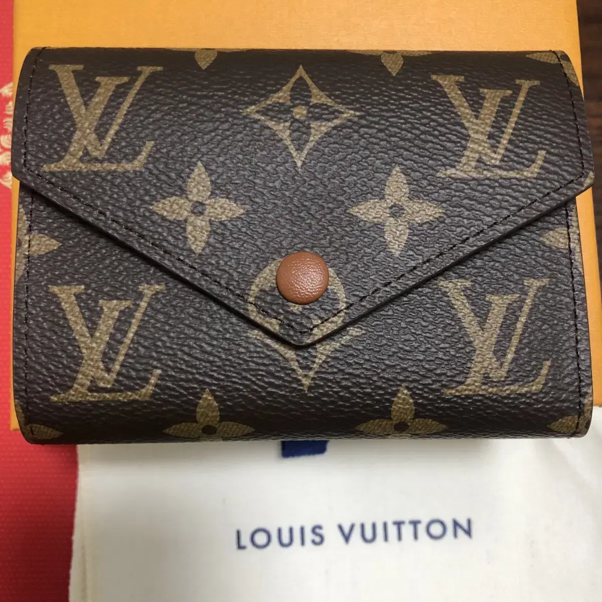 LOUIS VUITTON 루이비통 여성 브라운 지갑