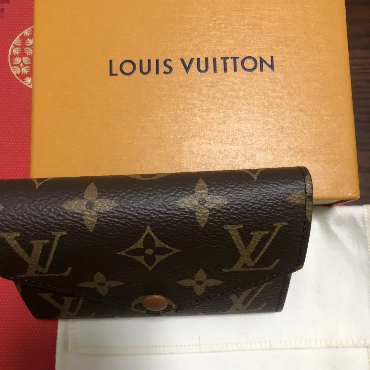 LOUIS VUITTON 루이비통 여성 브라운 지갑