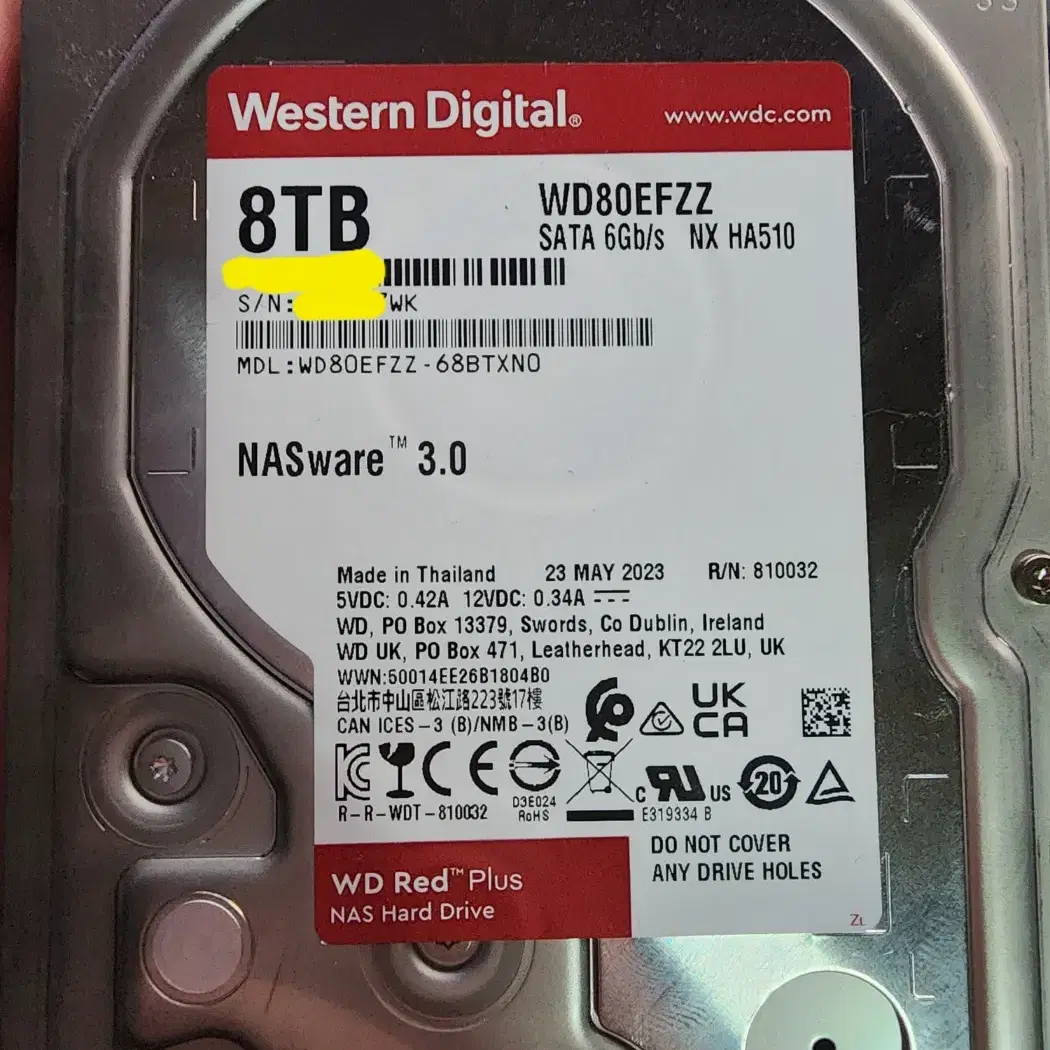 WD RED PLUS 8TB