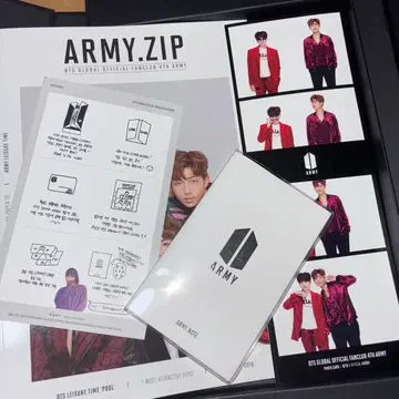 BTS ARMY ZIP 4th membership kit 아미 4기 | 브랜드 중고거래