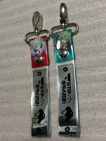 하츠네 미쿠 매지컬 미라이 2021 실버 테이프 홀더 2종 세트