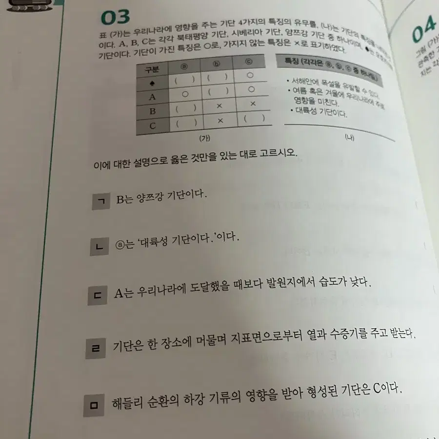 시대인재 지구과학 엄영대 영대주간 15권