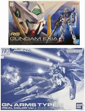 새상품 HG 1/144 GN암즈 TYPE-E(리얼 컬러 Ver) 외