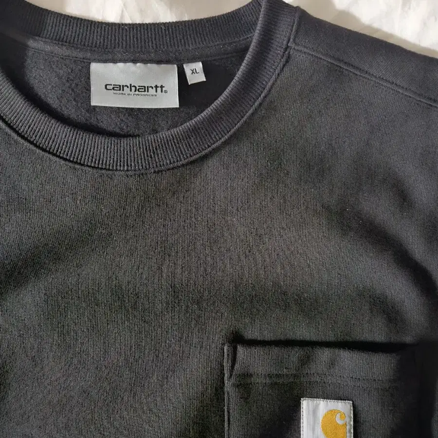 [XL] carhartt WIP 맨투맨 블랙