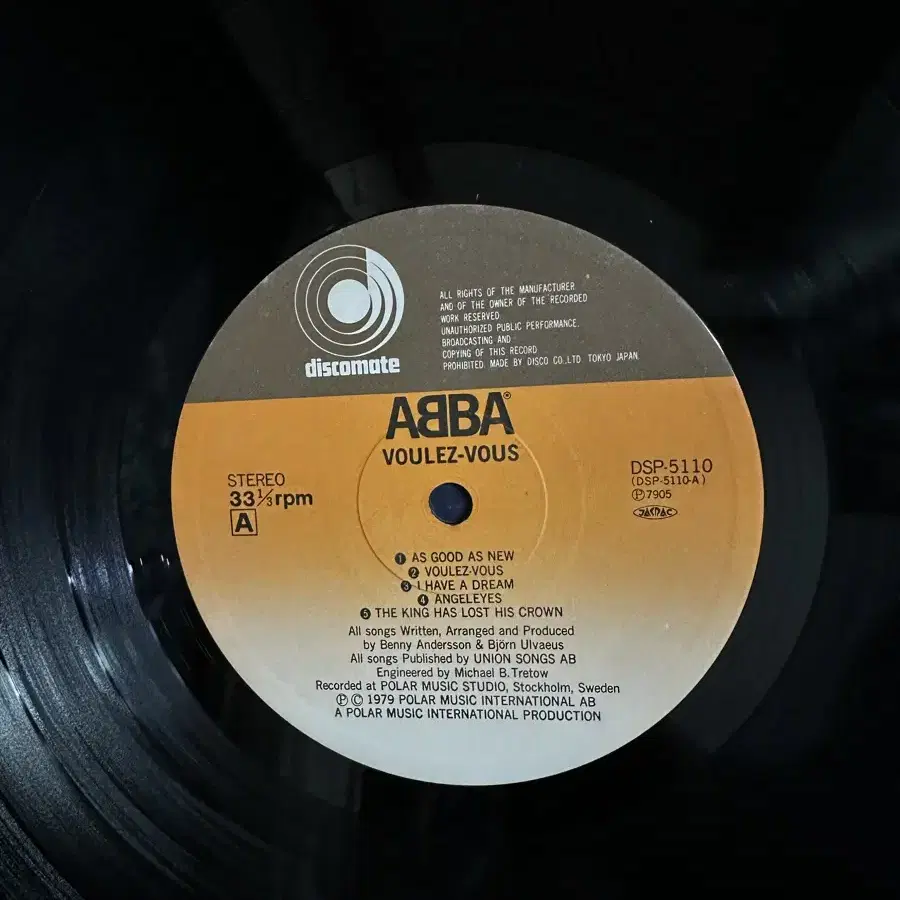 (민트급알판) ABBA - Voulez-Vous(LP)