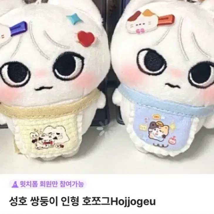 보이넥스트도어 성호 인형 호그 양도