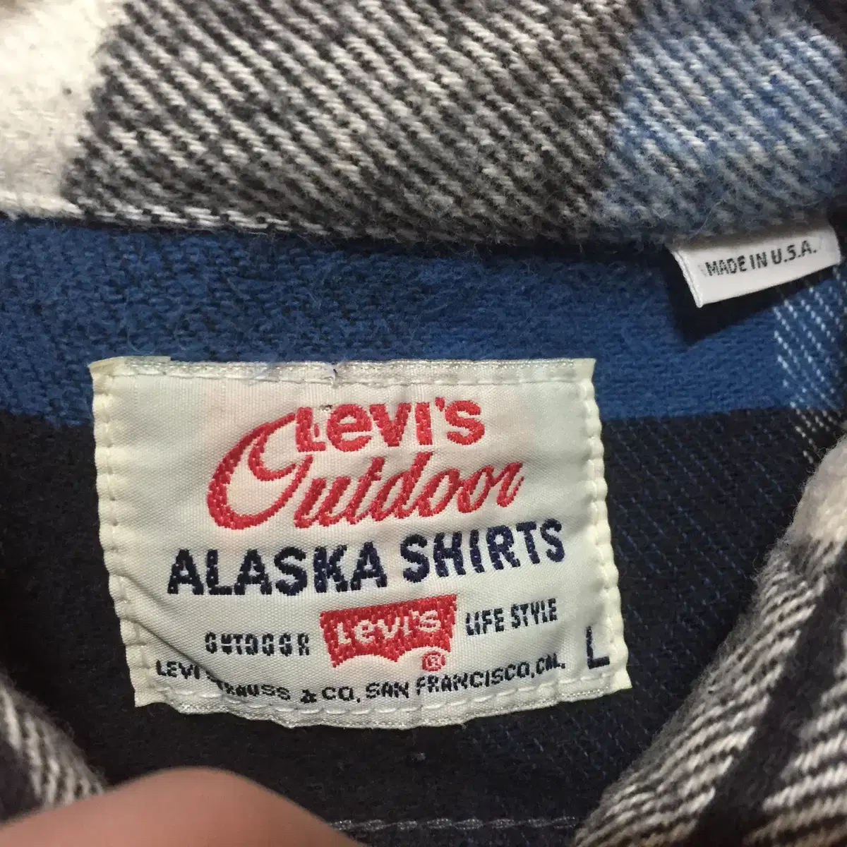 LEVIS ALASKA 리바이스 알라스카 플란넬 셔츠-2