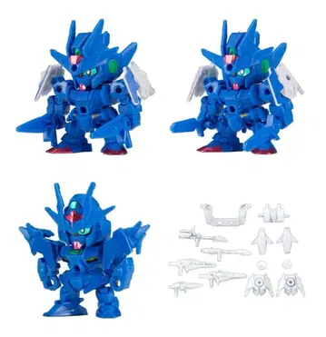 가샤프라 SD건담 빌드 다이버즈 02 블루칼라 전 4종 세트