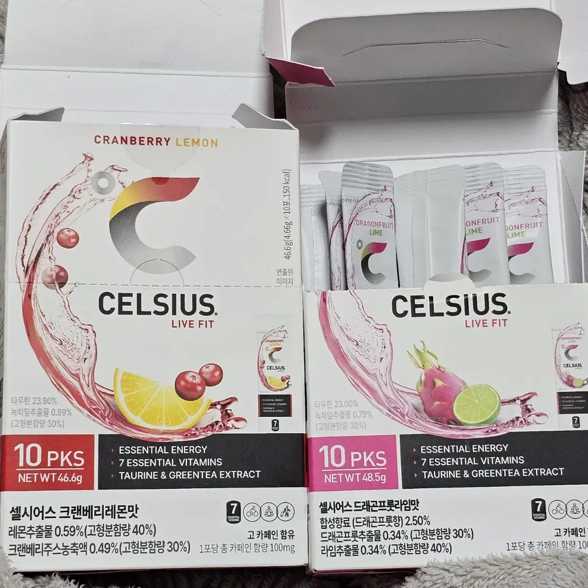 온더고 셀시어스 파우더 에너지드링크 CELSIUS