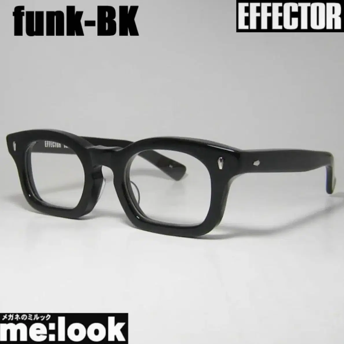 EFFECTOR 이펙터 클래식 안경 funk-BK