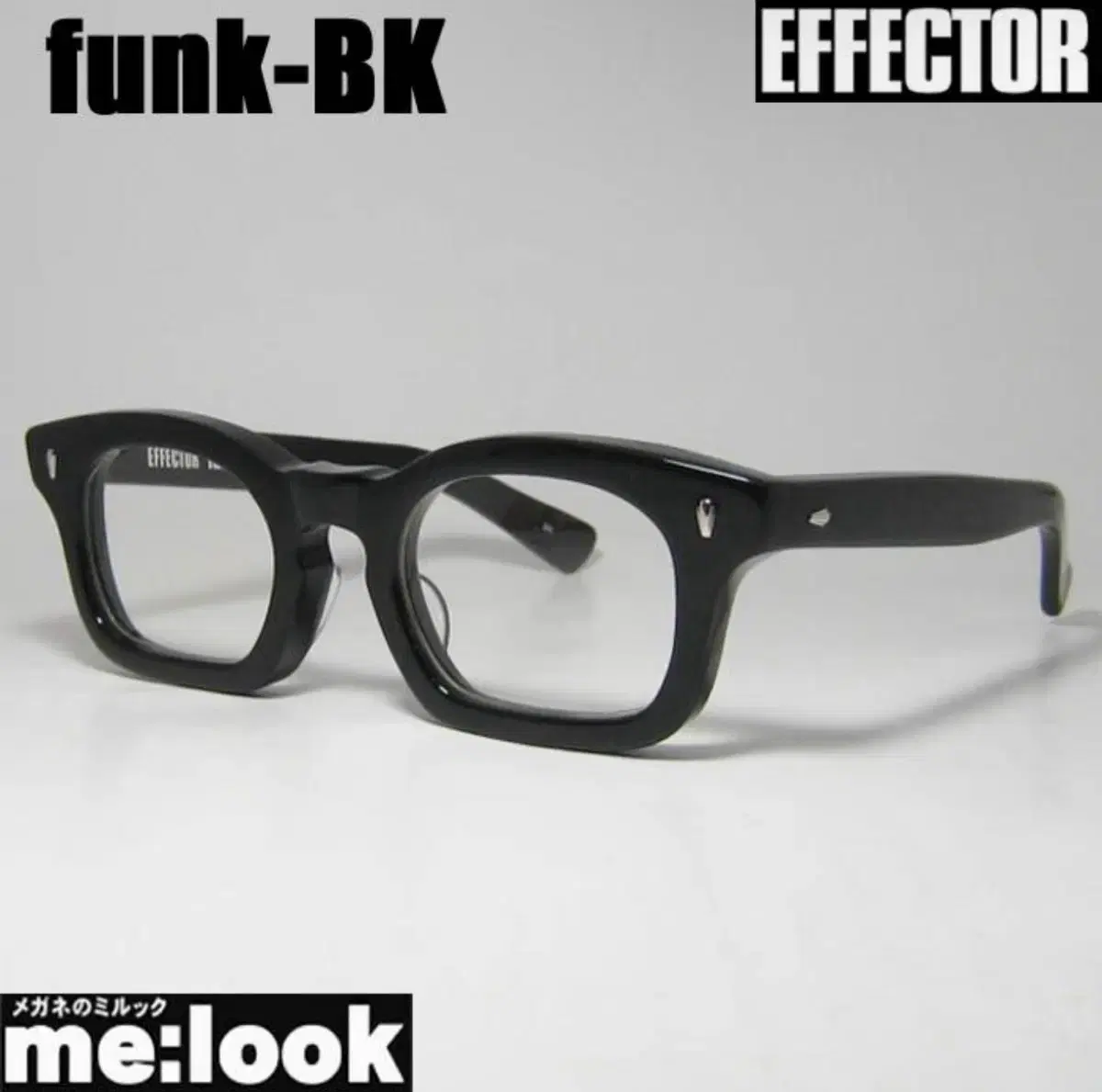 EFFECTOR 이펙터 클래식 안경 funk-BK